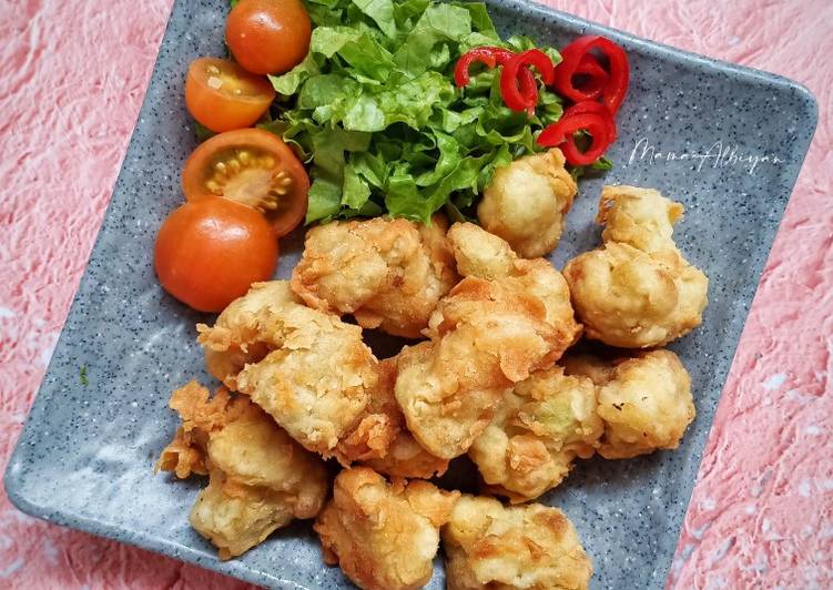 Cara Gampang Membuat 366. Tempura Kembang Kol, Sempurna