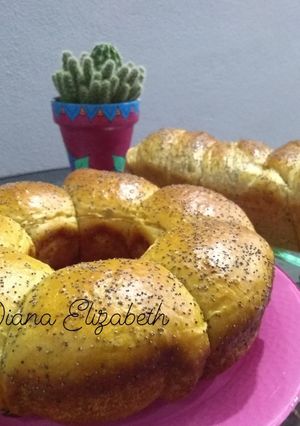 Una foto de Brioche de miel y amapolas.👩🏼🍳🤩🍞
