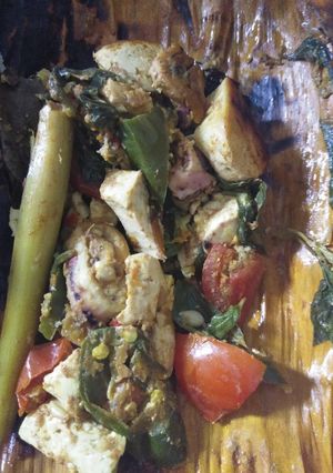Foto resep Pepes cumi tahu