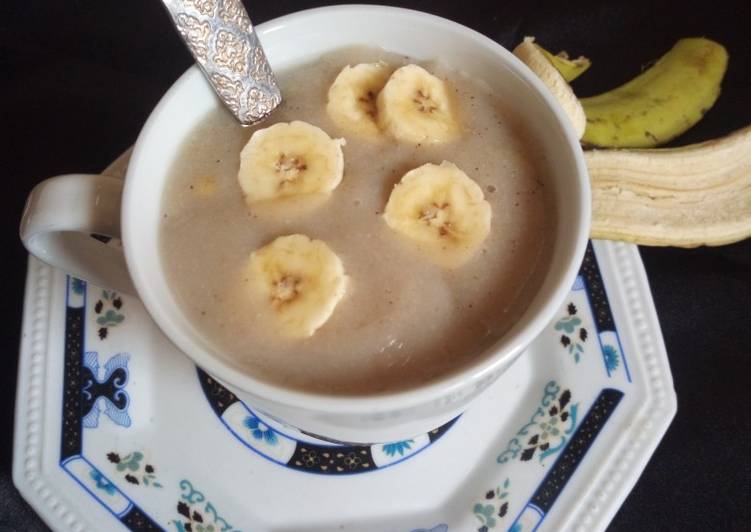 Steps to Make Favorite Banana pap | Quick Recipe For Collage Students