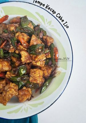 Foto resep Tempe kecap cabe ijo