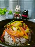 ผัดเปรี้ยวหวาน[มังสวิรัติ]