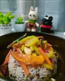 ผัดเปรี้ยวหวาน[มังสวิรัติ]