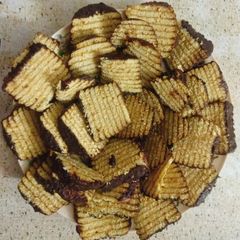 A picture of Marigold biscuits cake (without baking).