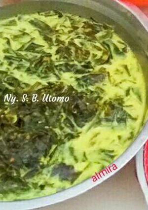 Foto resep 🍊 Lodeh/gulai daun singkong 🍊