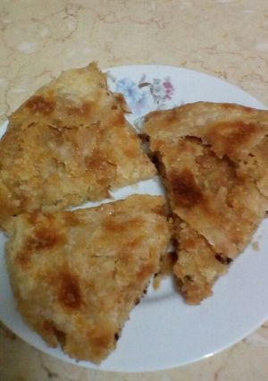 صورة لوصفة فطير شرقي بحشوة البسبوسة