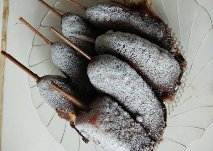 Standar Bagaimana cara buat Es Pisang Coklat (jajanan jaman SD 😁) dijamin sesuai selera