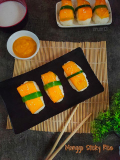 Foto resep Manggo Sticky Rice