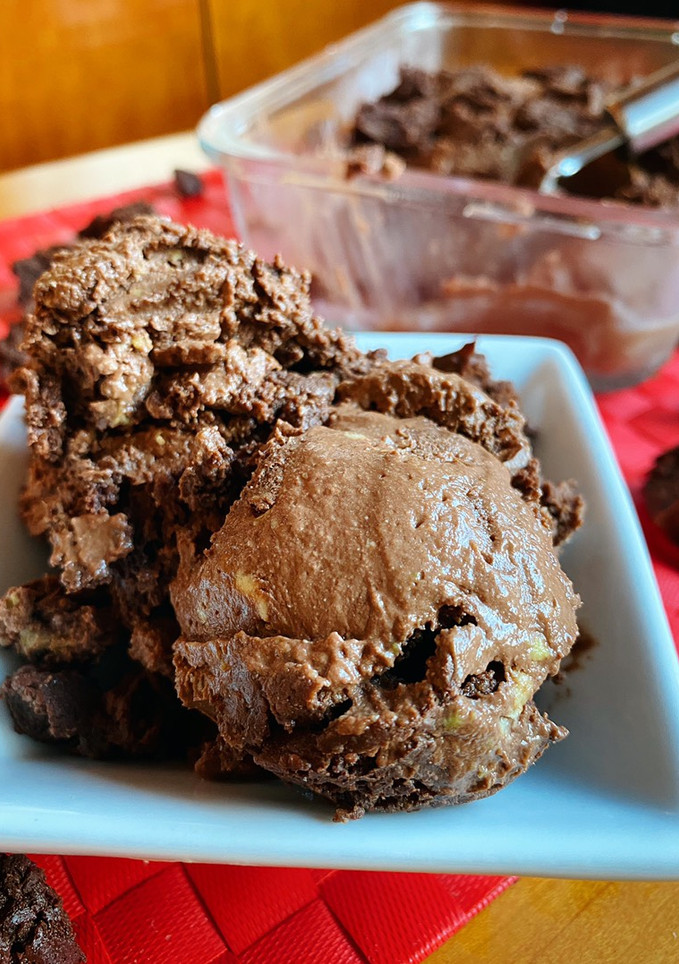 Una foto de Chocolate fudge brownie saludable