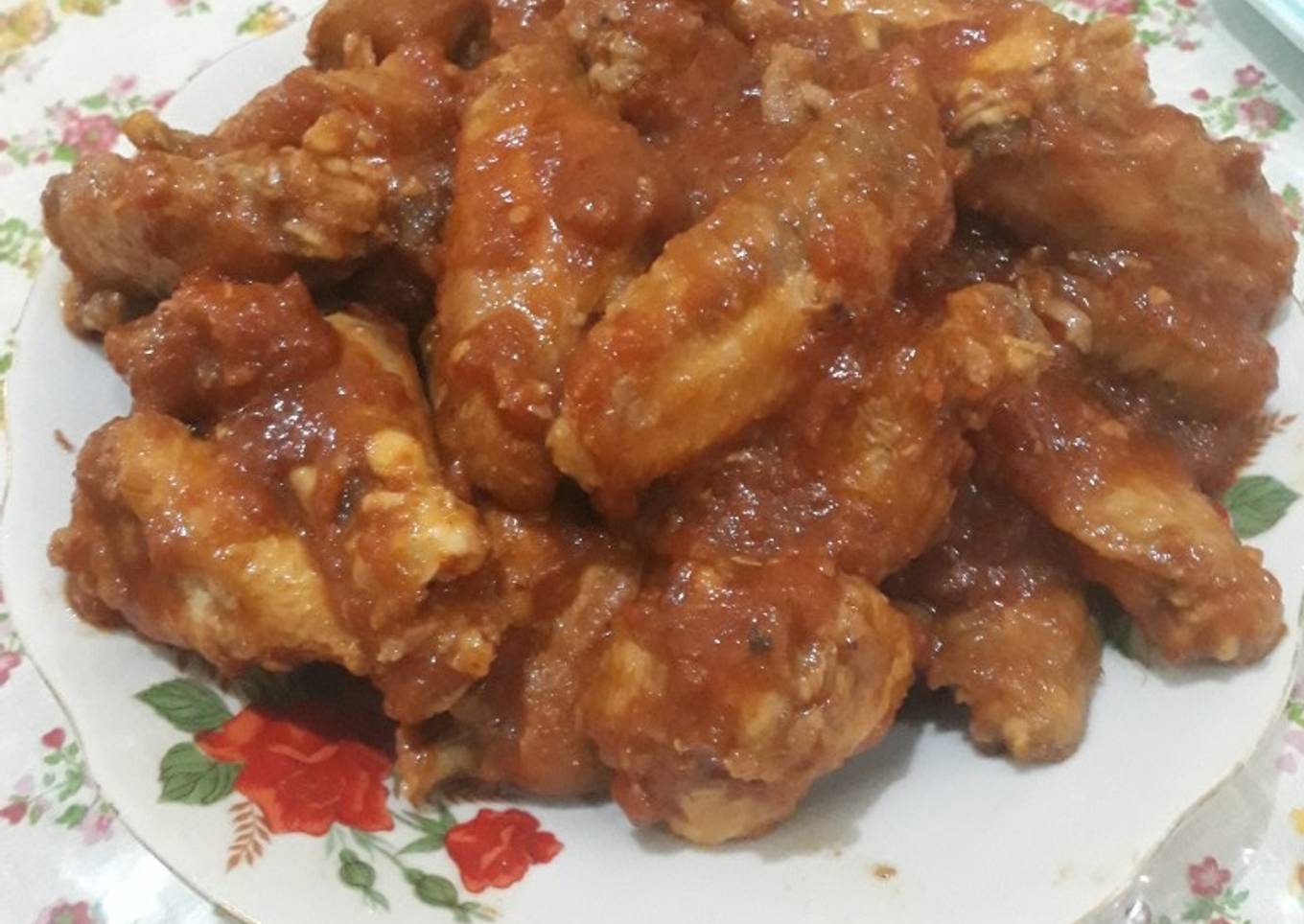 Ayam Goreng Balut Saus Asam Manis