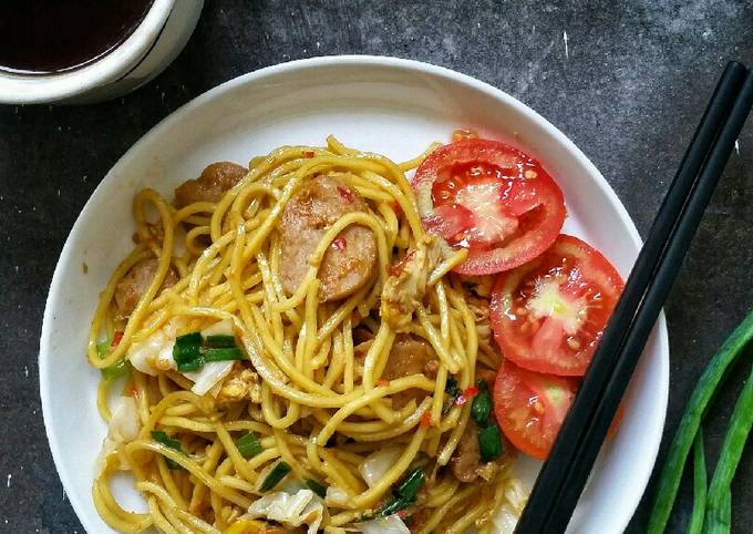 Tutorial Masakan Resep Mie Goreng Jawa Pedas