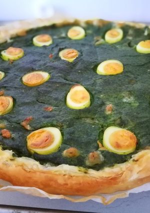 Foto di Torta salata ricotta e spinaci
