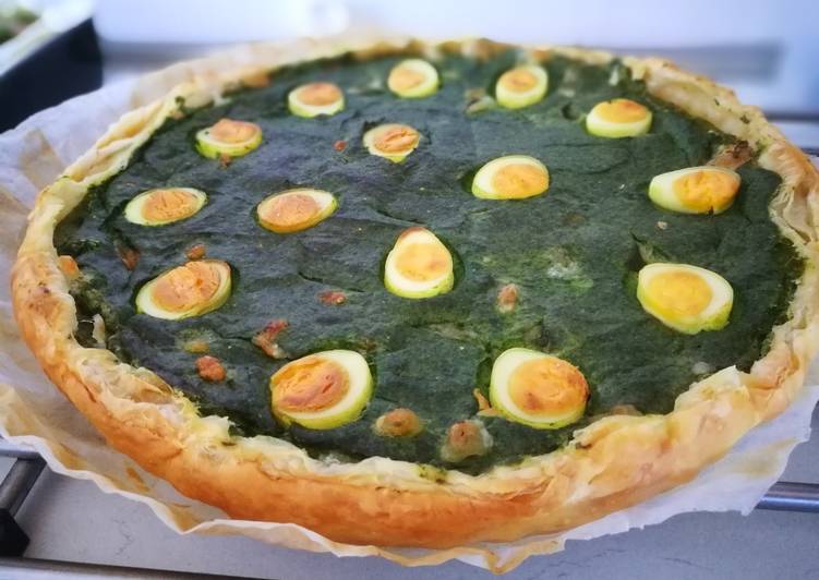 Torta salata ricotta e spinaci