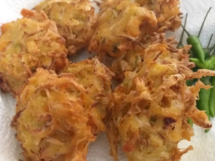 Cara Gampang Membikin Resep Bakwan sayur kriuk yang  Bikin Ketagihan Anti Ribet, Mantap