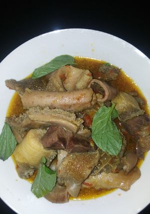 A picture of Offal's soup.