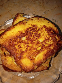 A picture of French toast.
