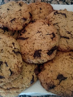 Una foto de Galletas Cookies de chocolate
