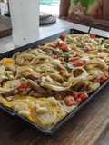 Papas chorreadas