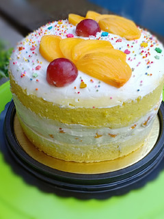 Foto resep Steam Fruit Cake Putih Telur