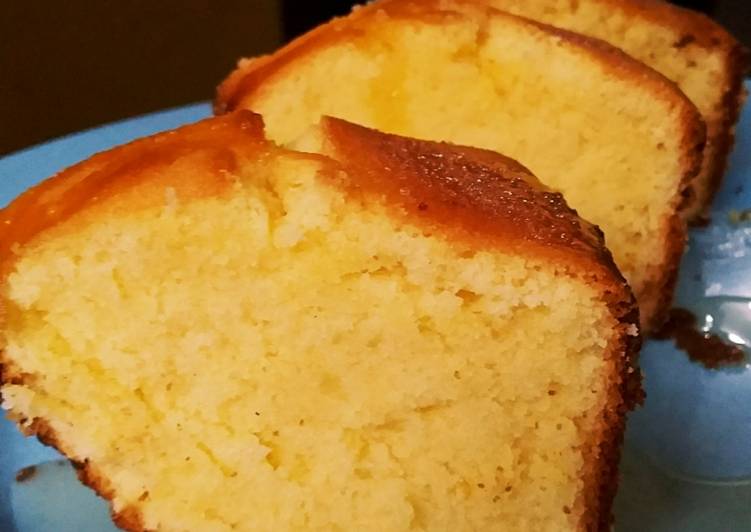 Cara Gampang Menyiapkan Lemon butter cake Anti Gagal