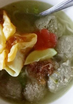 Foto resep Kuah Bakso sederhana