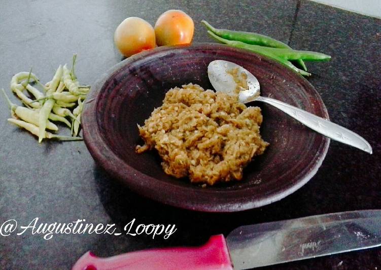 Easiest Way to Prepare Appetizing Sambal Lado Mudo (ijo) ala Padang