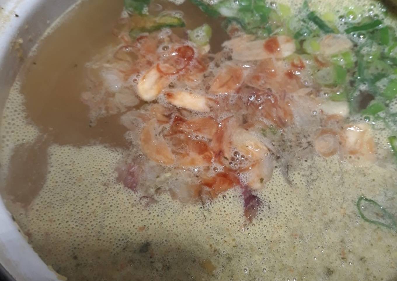 Soto ayam ijo bening