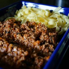 A picture of Classic Tagliatelle Bolognese Ragout.
