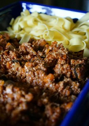 A picture of Classic Tagliatelle Bolognese Ragout.