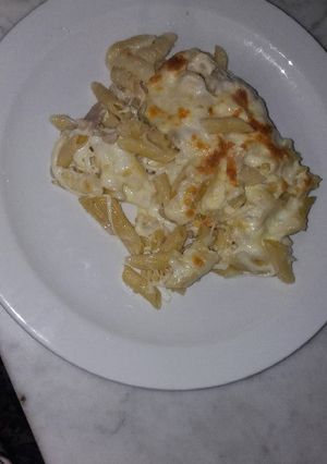 صورة لوصفة معكرونة بالبشاميل - Béchamel Pasta