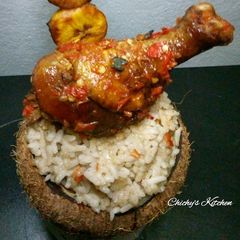 A picture of Coconut rice.