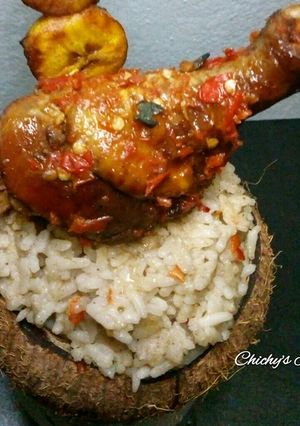 A picture of Coconut rice.