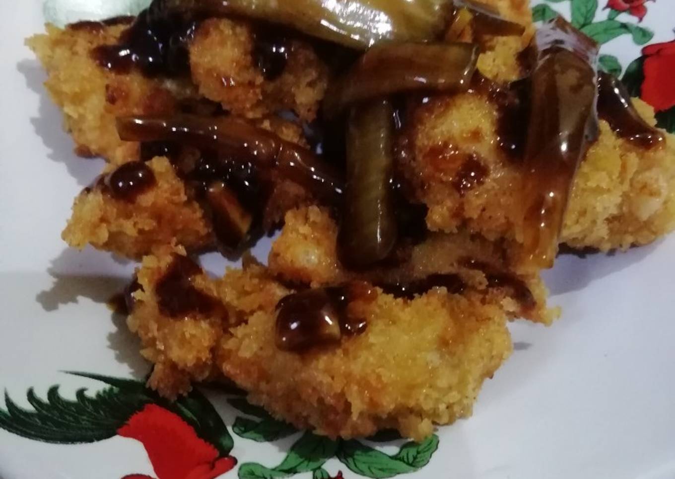 Ayam Goreng Saus Teriyaki