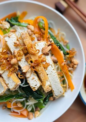 Hình của món 🌱 Bún Gạo Trộn Chay.