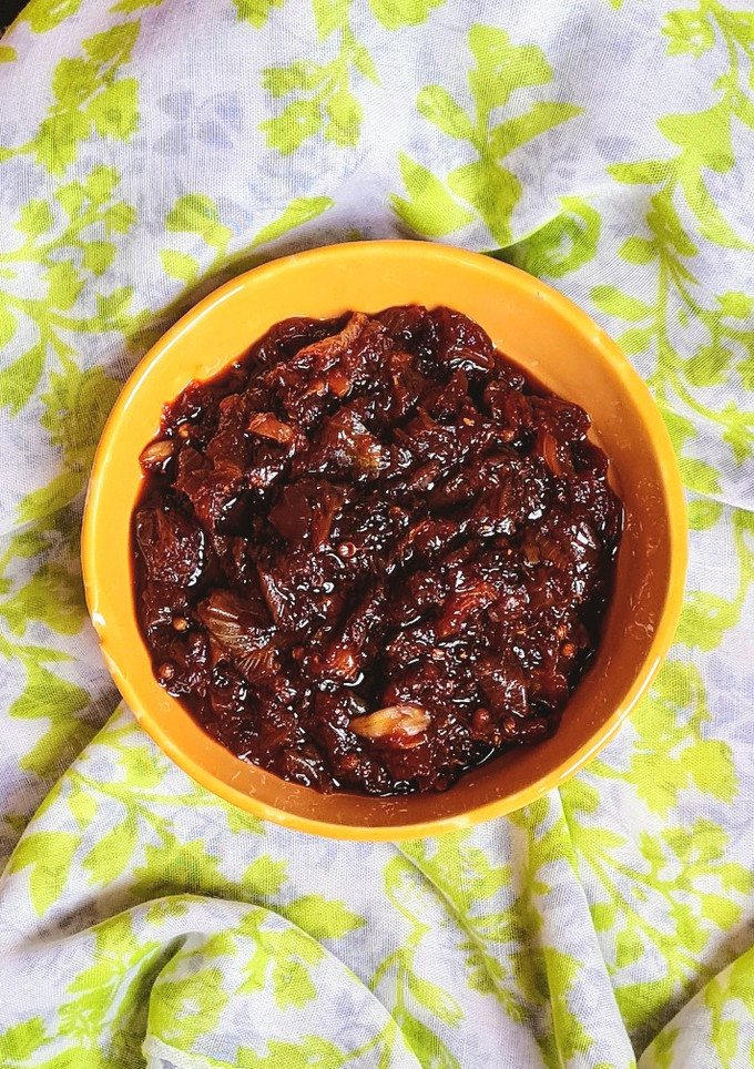 Una foto de Chutney de pomelo 🇮🇳