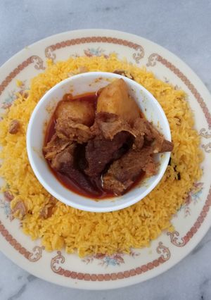 বাসন্তী পোলাও (Basanti pulao recipe in Bengali) রেসিপির প্রধান ছবি