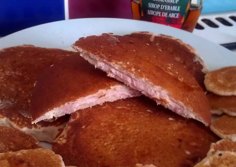 Recipe of Quick Vickys Bacon Surprise Pancakes, GF DF EF SF NF