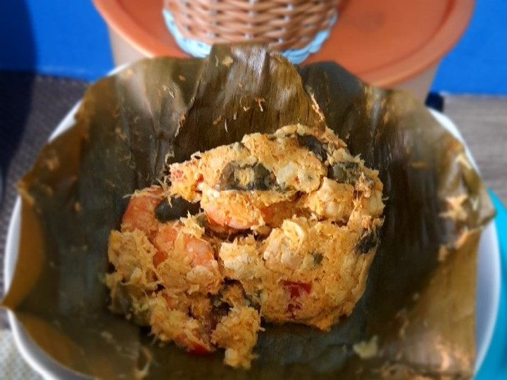 Resep Botok udang campur, Enak