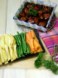 Foto resep Chicken steak dengan sayuran