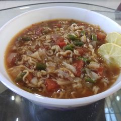 A picture of Manchow Soupy Noodles.