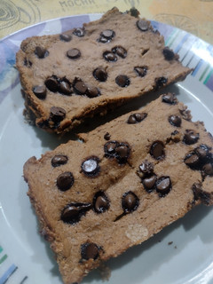 Una foto de Tortita/brownie saludable