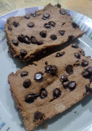 Una foto de Tortita/brownie saludable