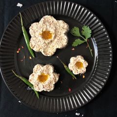 A picture of Narkel Bata (Coconut Chutney - Bong style).