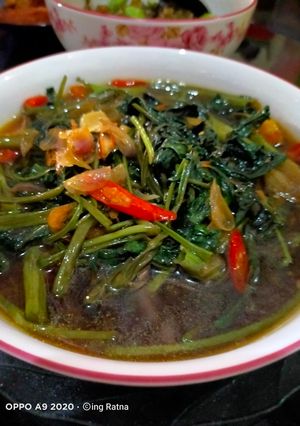 Foto resep Tumis Kangkung Rebon Udang