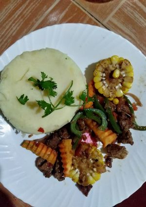 A picture of Sweet corn meat.