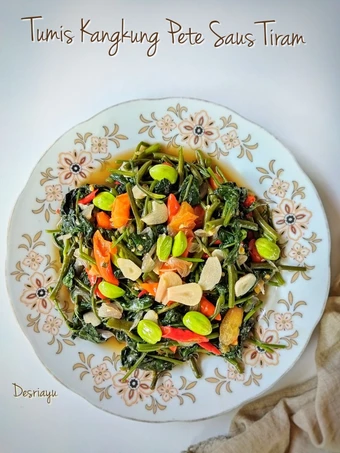 Cara Gampang Menyiapkan Resep Tumis Kangkung Pete Saus Tiram yang Lezat Anti Ribet, Menggugah Selera