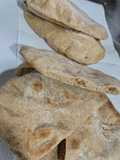Pan árabe con harina integral