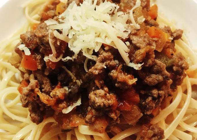 Resep: Spagheti Bolognaise (saus homemade) Anti Gagal