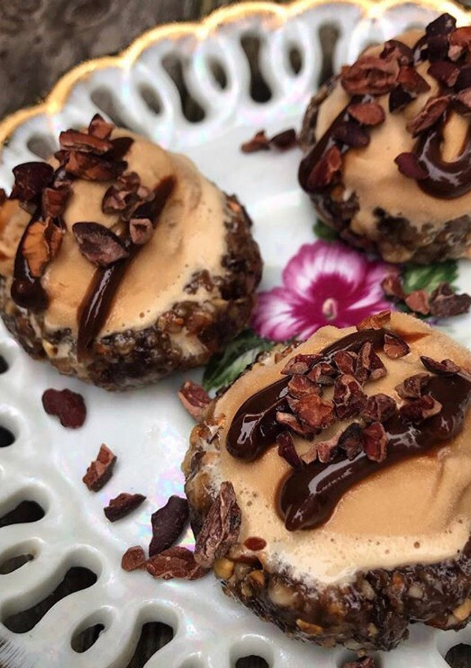 Una foto de Pepas heladas saludables
