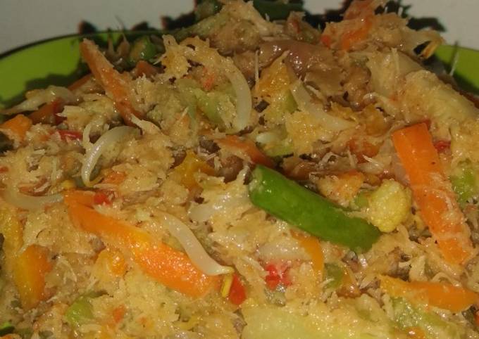 Cara Membuat Urab sayur sederhana Bahan Sederhana